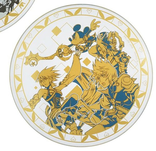 Kingdom hearts assiette en - hearts,