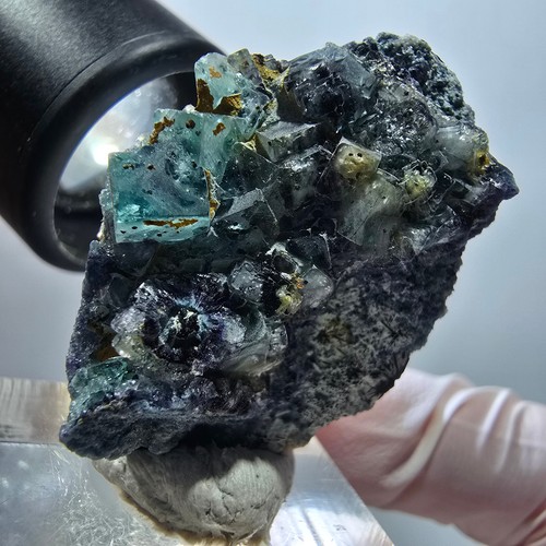 Cube fluorite fantôme - cube,