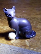 Chat Franklin Mint Style art déco