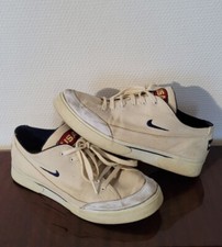 Nike GTS Canvas 1995 Vintage Baskets Sneakers US 9 - EUR 42,5 Crème USA 