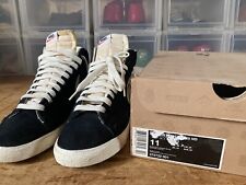 2010 Nike Blazer Suede VNTG ND Black 375722-001 Off-white supreme stussy Sb og