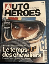AUTO HEROES 023 Aout Septembre Octobre 2021 François Cevert Graham Hill Clark