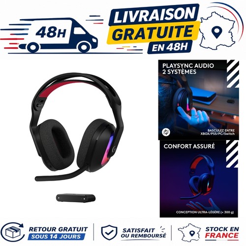Casque gaming sans fil - casque,