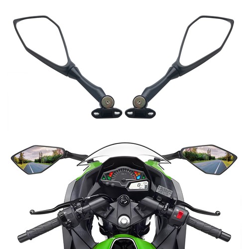 Motorcycle rear view mirrors - rear,