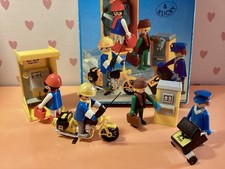 Playmobil System Réf 3231. Poste/Facteur/ Cabine téléphonique.1979. Klicky