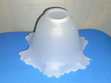 Ancien Abat Jour Tulipe - En