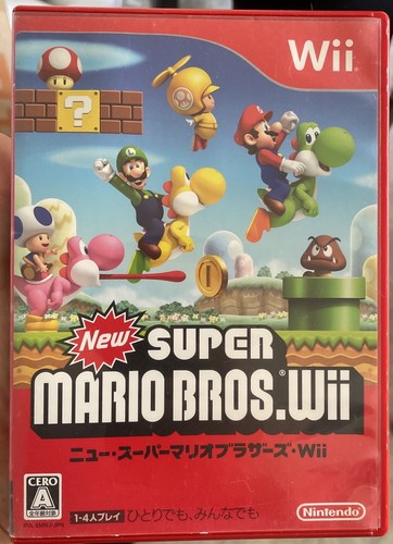 New super mario bros wii - bros, jap