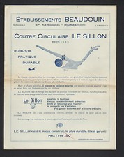 BOURGES (18) COUTRE CIRCULAIRE
