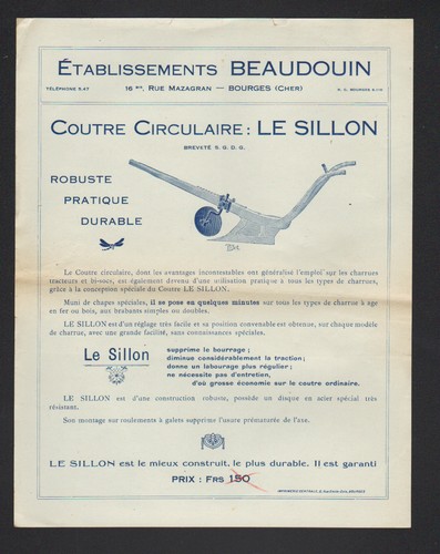 Bourges coutre circulaire - bourges, (18)