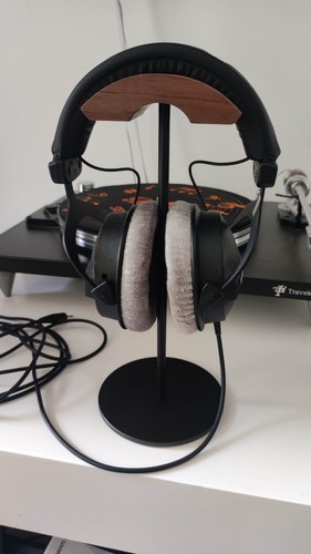 Support casque hifi noir - support,