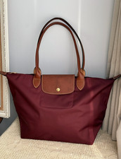 longchamp le pliage Burgundy Large