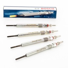 4x Bougie de Préchauffage original Bosch pour Fiat Scudo pour Nissan Micra II 2