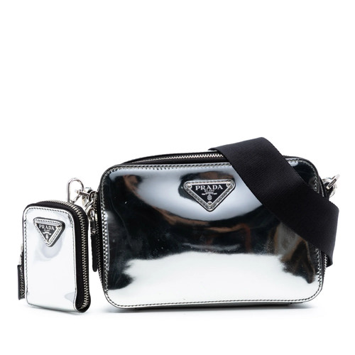 Prada small spazzolato - small, brique