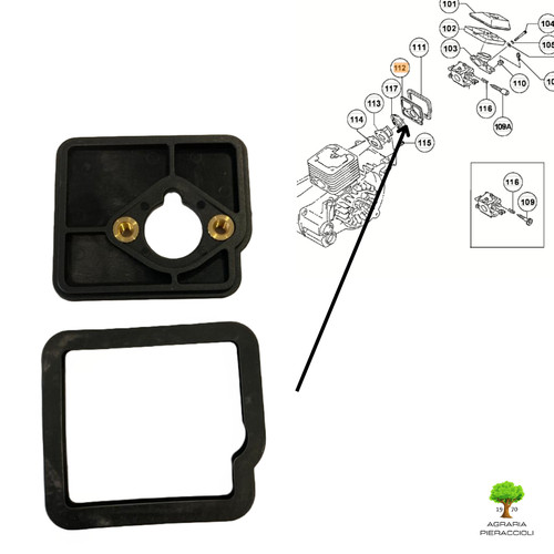 Support carburateur original - support,