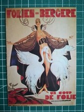 ux065 reproduction publicité - Folies Bergere - pin up sexy