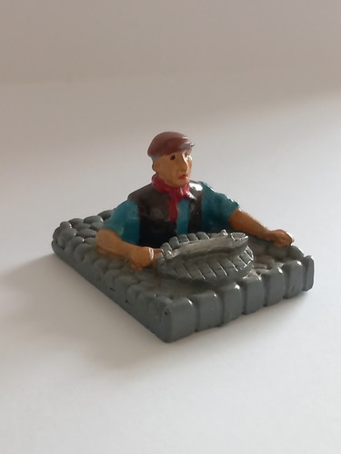 Figurine plomb égoutier - figurine,