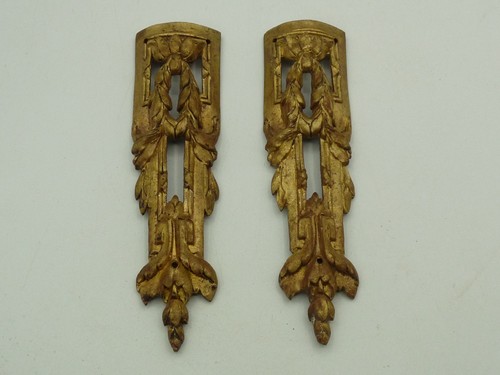 Paire anciennes garnitures