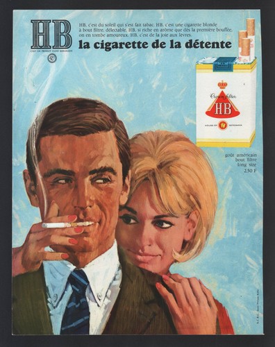 Publicite 1966 cigarettes - publicite,