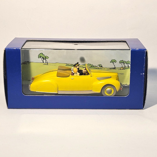Voiture miniature tintin - miniature,
