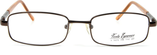 Vertu lunettes métal marron - lunettes,