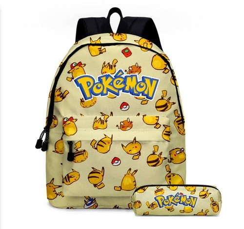 Sac dos pokemon cartable - dos,