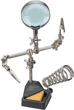 Troisième main avec loupe &