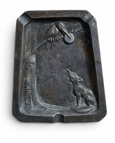Féron bronze signé - bronze,