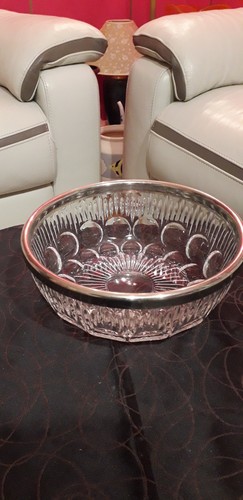 Saladier coupe fruits verre - saladier,
