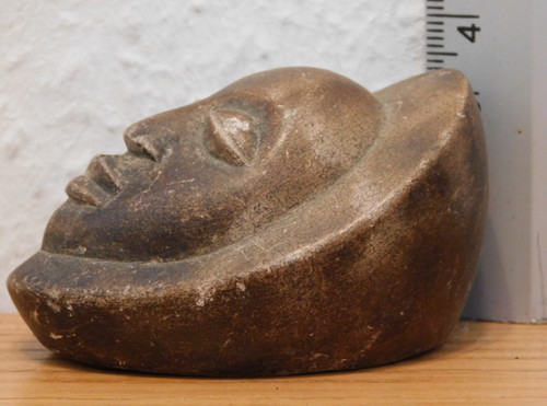Ancienne statue tete poser - ancienne,