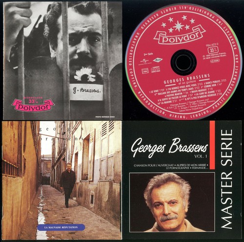 Georges brassens lot cds - lot,