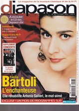 DIAPASON N°507 CECILIA BARTOLI & ANTONIO SALIERI / ORGUE NUMERIQUE / L. LASER