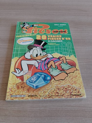Picsou magazine 114 1981 - magazine, 114,