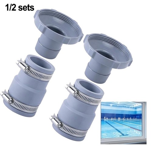Kit raccord tuyau piscine - raccord, de