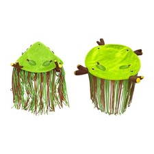 Cachette d'angle, décoration d'habitat, exercice, sommeil et jeu,