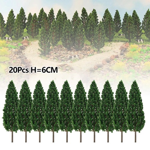 Maquette arbres hauteur 6cm - maquette,
