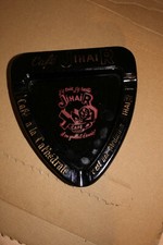 Cendrier Café à la Cathédrale JIHAIR pâte de verre "Il en grillait d'envie"