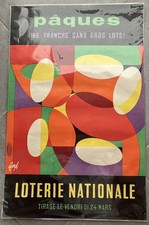 Affiche orginale loterie - orginale,