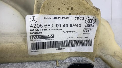 Moquette mercedes classe 205 - mercedes,