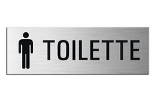 Plaque Panneau Toilette WC