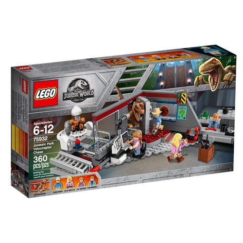 Lego velociraptor chase 75932 - lego,