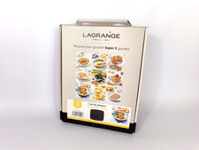 Lagrange Super 2 - 1 jeu de plaques 6 gauffres coeur - ref 030522