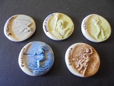 lot de 5 fèves Midgard la