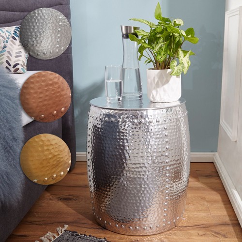 Finebuy table appoint - d'appoint, métal