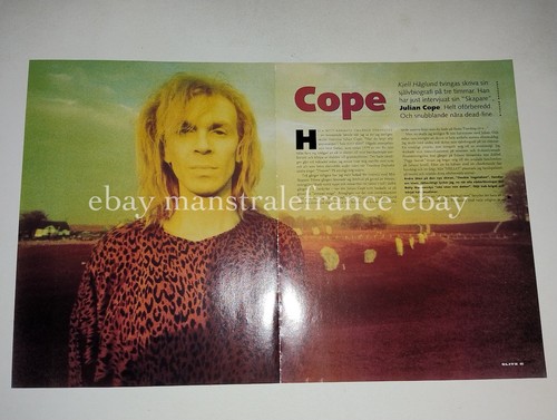 Julian cope clippings sweden - cope,