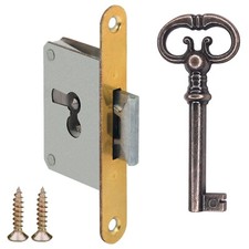 Serrure à mortaiser clé