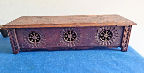 Superbe banc coffre artisanat - superbe,