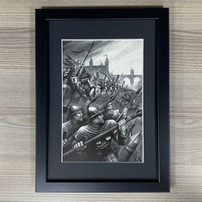 Bretonnien encadré art hommes - encadré,
