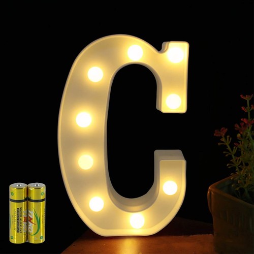 Lettres lumineuses alphabet - lettres,