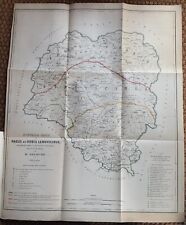 rare 1899 M.DELOCHE : PAGI ET VICAIRIES DU LIMOUSIN AUX IXe, Xe ET XIe SIECLES