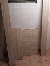 lit 120X 190 avec sommier, très bon état, beige.